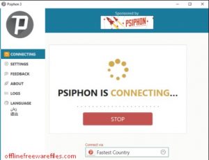 Download Psiphon 3 Build 144 (2019) Offline Installer For Windows PC