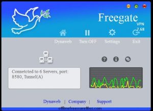 Download Freegate VPN Latest Version v7.68 For Windows