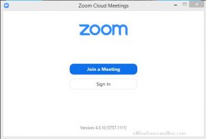 Download Zoom Meetings Latest Version v4.4.0 for Windows