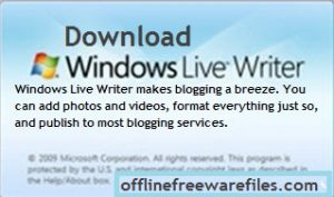 Download Windows Live Writer v14.0.8 (Latest 2020) For Windows