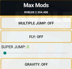 max mods roblox mod menu apk download
