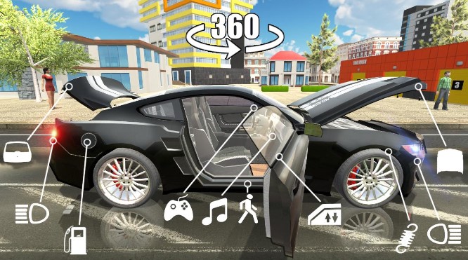 car game simulator 2 mod